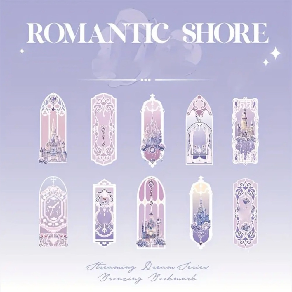 Romantic Shore Dreamy Bookmarks NIP
